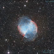 M27 Dumbell Nebula C14-f7 294MCP Combo 218min GraXpert-GHS-signed