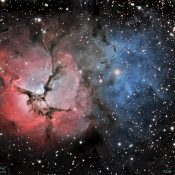 M20 Trifid Nebula C14-f7 294MCP 114min GraXpert-GHS-signed