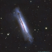 NGC 3628 Barred Galaxy C14-f7 2600MCP 284min Combo 14Jul2024-signed